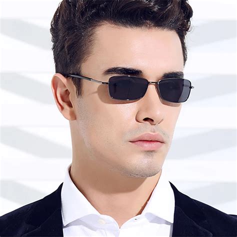 small rectangular sunglasses men's